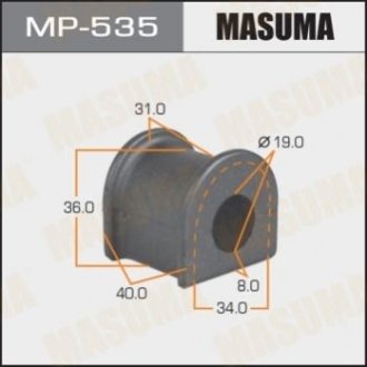 Втулка гумова спу Masuma MP535 (фото 1)