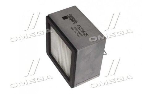 Фільтр топл сепаратор квадр. 88.5x88.5x5 FLEETGUARD FS19605 (фото 1)