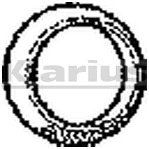 Прокладка, труба выхлопного газа KLARIUS 410316 (фото 1)