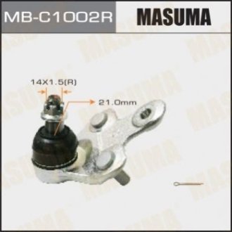 Шаровая опора front low HIGHLANDER_ ASU40, GSU45 09- RH - Masuma MB-C1002R (фото 1)