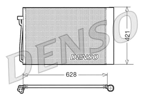 Радиатор кондиционера Denso DCN05018