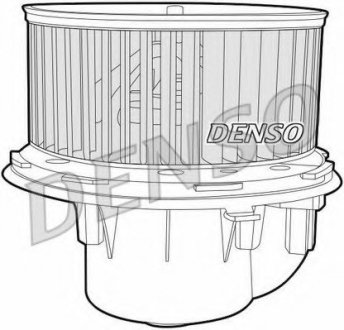 Вентилятор обігрівача салону - Denso DEA10052 (фото 1)