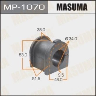 Втулка резиновая СПУ Masuma MP-1070 (фото 1)
