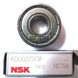 Підшипник кульковий d<30 NSK 6000ZZ2CM (фото 1)