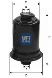 Топливный фильтр - UFI 3171200 (фото 1)