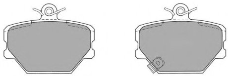 Комплект тормозных колодок, дисковый тормоз Fremax FBP-1133 (фото 1)