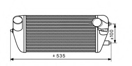 Радиатор охлаждения воздуха - NRF 30532 (фото 1)