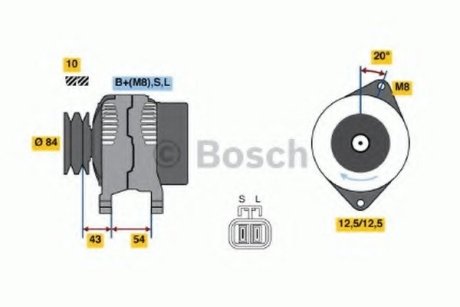 ЗАПЧАСТЬ - Bosch 0 986 044 661 (фото 1)