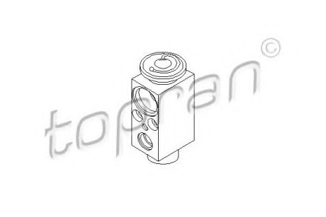 Расширительный клапан, кондиционер Topran (Hans Pries) 110 730 (фото 1)