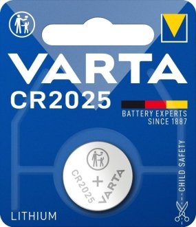Батарейка Varta CR2025 (фото 1)