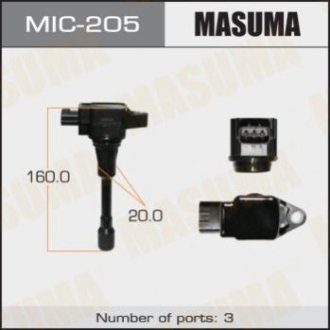 Котушка запалювання, - Masuma MIC205