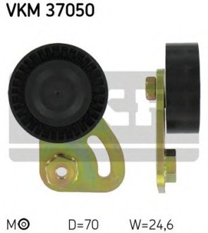 Натяжний ролик, полікліновий ремінь SKF VKM 37050 (фото 1)