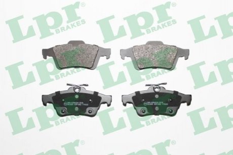 Дисковые тормозные колодки, комплект LPR 05P1882 (фото 1)