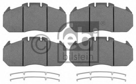 Комплект тормозных колодок, дисковый тормоз FEBI 16565 (фото 1)