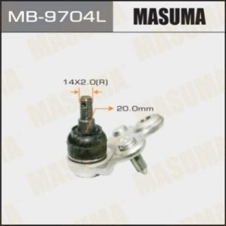 Шаровая опора - Masuma MB9704L