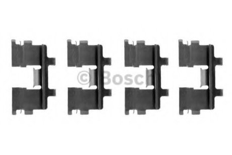 Монтажный комплект дисковых колодок Bosch 1 987 474 121