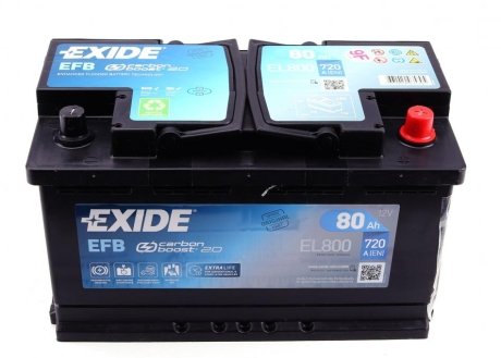 Акумуляторна батарея - EXIDE EL800 (фото 1)