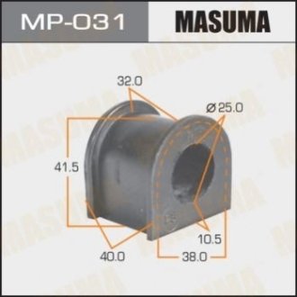 Втулка гумова спу Masuma MP031