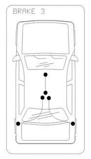 Трос, стояночная тормозная система - COFLE 10.6038