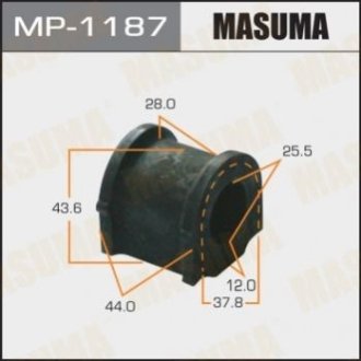 Втулка стабилизатора (уп. 2 шт) - Masuma MP1187 (фото 1)