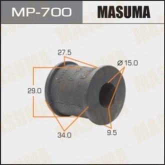 Втулка гумова спу Masuma MP-700 (фото 1)