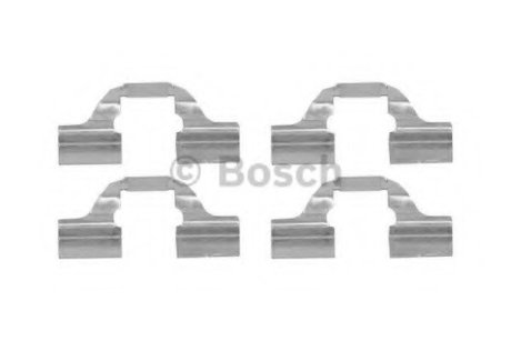 Комплектуючі, колодки дискового гальма - Bosch 1987474435 (фото 1)