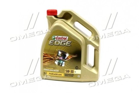 Масло моторное EDGE 5W-30 LL / 5л. / Castrol 15669E (фото 1)