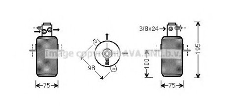 Осушувач кондиціонера - QUALITY COOLING AVA Cooling Systems MSD266 (фото 1)