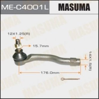 Наконечник рулевой тяги MAZDA2 07-11 LH - Masuma MEC4001L (фото 1)