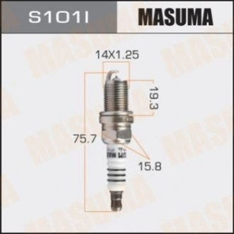 Свічка запалювання IRIDIUM (IK20) - Masuma S101I