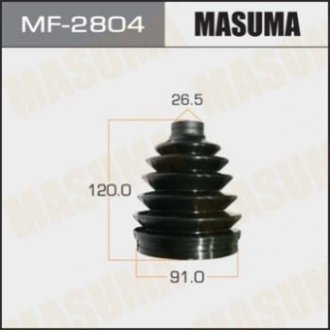 Приводу пильовик MF-2804 PAJERO_ V64W, V65W, V68W, V73W, V78W front out - Masuma MF2804