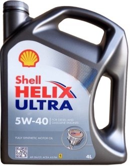 Олія моторна Helix Ultra 5W-40 (4 л) SHELL 550040562