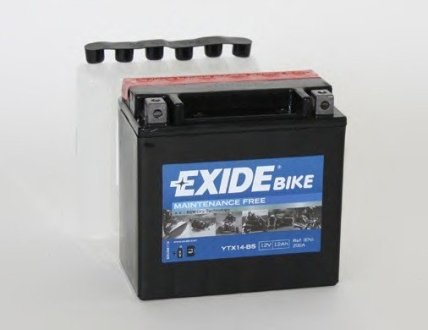 Акумулятор YTX14-BS EXIDE YTX14BS (фото 1)