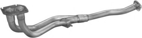 Труба приймальна глушника OPEL VECTRA 14-16i 88-92 алюминизированная Polmostrow 17515