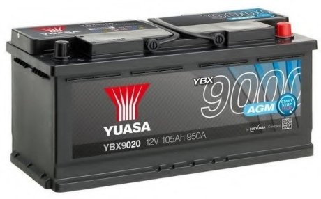 Акумулятор YUASA YBX9020 (фото 1)