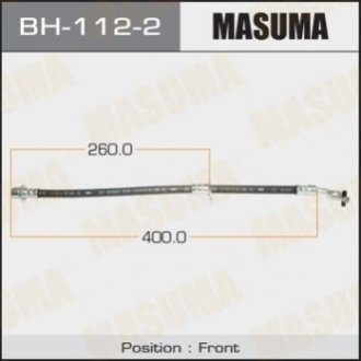 Шланг гальмівний Masuma BH1122
