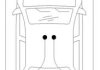 Трос ручного тормоза зад. Л Citroen Berlingo (MF) 1996/07- COFLE 104708 (фото 3)