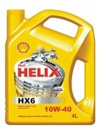 Олія моторна Helix HX6 10W-40 (4 л) SHELL 550039792