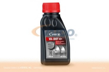 Тормозная жидкость DOT4 PLUS class SL6 (+ESP) 0.25L VAICO V600243 (фото 1)