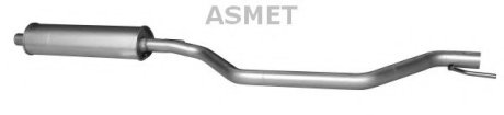 Передній глушник,випускна сист ASM05.175 ASMET 05175 (фото 1)
