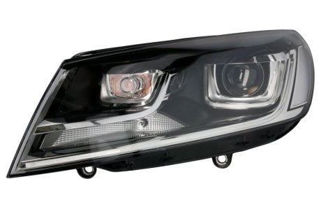 Фара основная, лев, Би Ксенон, LED, адаптивный, с неслепящим дальним светом, VW TOUAREG (7P5), 01_10 - Hella 1ZT011937-511