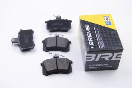 Тормозные колодки зад. Audi 80/100/A4/A6 -97 BREMSI BP2612 (фото 1)