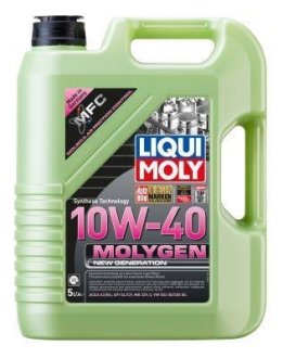 - м/м п/синт. molygen new generation 10w-40 5л LIQUI MOLY 9951 (фото 1)