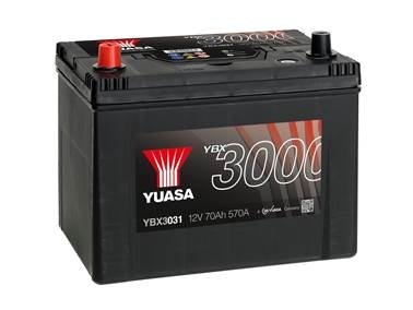 - 12v 70ah smf battery japan (1) YUASA YBX3031