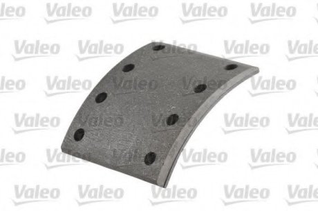 Накладка тормозной колодки saf (420х178) (стандарт, 8 отверстий) (8шт.) - VALEO 219283