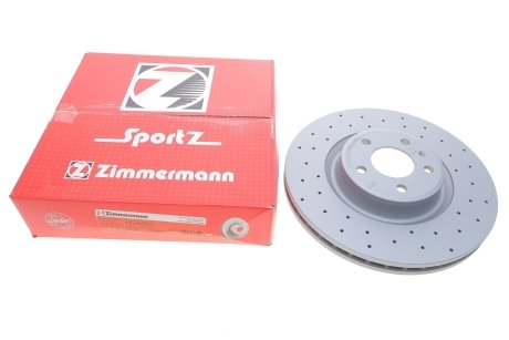 Диск гальмівний SPORT Z 8W0615301AB ZIMMERMANN Otto Zimmermann GmbH 100337852