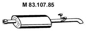 Глушитель системы выпуска, средний - EBERSPACHER 8310785 (фото 1)
