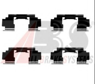A.B.S. - Комплектующие, колодки дискового тормоза A.B.S 1276Q