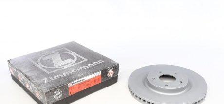 Диск тормозной (передний) Nissan X-Trail/Renault Koleos 14- (320x28) (с покрытием) (вентилируемый) Otto Zimmermann GmbH 200253320