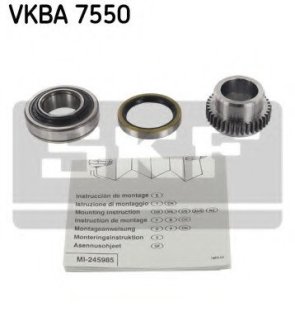Підшипник колеса,комплект VKBA 7550 SKF VKBA7550 (фото 1)